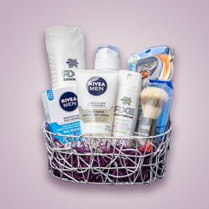 Orchid Gift Creations - Men's Hygiene gift basket